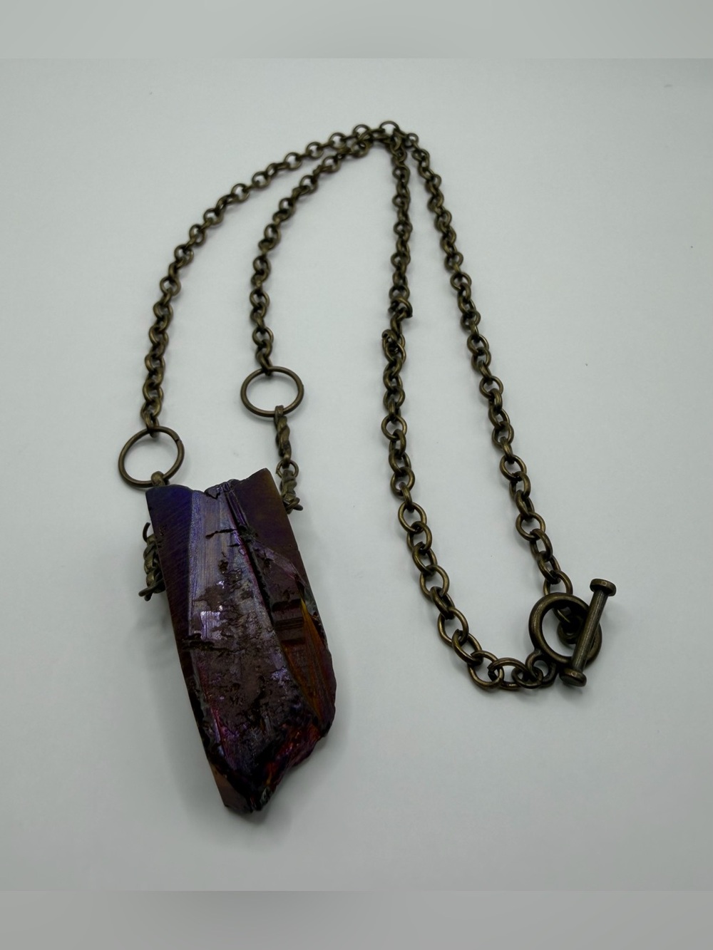 Rough Cut Stone Necklace